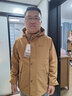 Jack Wolfskin狼爪軟殼衣男春夏款戶(hù)外運動(dòng)上衣防風(fēng)防水透氣夾克外套 172-5601/栗棕色/建議拍大一碼 M 175/96A 曬單實(shí)拍圖