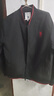 U.S. POLO ASSN.夾克外套男秋冬休閑男士立領(lǐng)飛行茄克寬松保羅上衣 黑色 2XL  曬單實拍圖
