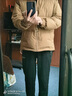 璇醇江蘇特別特服裝羽絨服男款優(yōu)選立領(lǐng)秋冬加厚保暖白鴨絨外套 灰色(8813款) 3XL 185(建議180斤以下) 曬單實(shí)拍圖