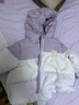 巴拉巴拉嬰兒羽絨服男女童冬季外套撞色萌趣200424107205 曬單實(shí)拍圖