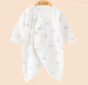 贝瑞加（Babyprints）婴儿连体衣宝宝满月服新生儿衣服四季纯棉哈衣蝴蝶衣 云朵59 实拍图