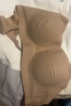 ubras紅山茶減壓提托側收大杯文胸罩女無(wú)鋼圈大胸顯瘦顯小內衣 隱形膚色（原膚裸色） new M 1 75D/75E 曬單實(shí)拍圖