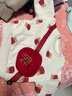 嘟嘟家寶寶拜年服男童紅色喜慶衛衣加絨冬款兒童周歲禮服女童漢服 米白底滿(mǎn)印 80 曬單實(shí)拍圖