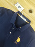 U.S. POLO ASSN.短袖POLO衫男夏季商務(wù)休閑上衣T恤保羅男裝海瀾禮物經(jīng)典黑 XL 曬單實(shí)拍圖