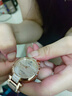 卡羅萊女士手表全自動(dòng)機械表進(jìn)口機芯鑲鉆防水腕表生日禮物送女友女朋友 金粉 CA1171【精美禮盒 順豐速發(fā)】 曬單實(shí)拍圖