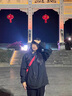 JEEP SPIRIT美式?jīng)_鋒衣外套女春秋高級感寬松休閑百搭雙拉鏈連帽夾克風(fēng)衣女潮 黑色(國潮沖鋒衣2406)簡約時尚 S 曬單實拍圖