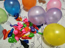 極度空間 氣球生日場(chǎng)景布置表白裝飾道具氣球套裝婚房布置50只+氣筒 曬單實(shí)拍圖