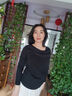 例外（EXCEPTION）女裝春秋款簡(jiǎn)約休閑大領(lǐng)繭型毛衣長(zhǎng)袖套頭羊毛衫 黑色 M 曬單實(shí)拍圖