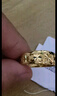 周六福（ZLF）  足金999活口金戒指女滿(mǎn)天星女士戒指黃金 計價(jià) 17號-5.44g 曬單實(shí)拍圖