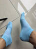 浪莎五指襪女網(wǎng)眼薄款純棉女士襪子休閑短筒腳趾襪潮5雙短襪 曬單實(shí)拍圖