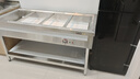 廚豐達 保溫售飯臺 保溫臺商用保溫餐車(chē)飯堂保溫打餐臺自助餐保溫爐 四大格含4盆 CFD-BW4 曬單實(shí)拍圖