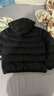 優(yōu)衣庫童裝男童女童高級輕型羽絨連帽外套帽子可拆卸471377 09 黑色 150 曬單實(shí)拍圖