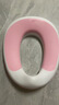 菲爾潔兒童馬桶坐便圈小孩坐便墊馬桶圈男女寶寶通用防濺廁所便攜式神器 櫻花粉升級TPE軟墊款【贈掛鉤】 500 曬單實(shí)拍圖