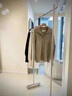 空夢(mèng)服裝店展示架落地式掛衣架女裝店衣服陳列貨架童裝不銹鋼服裝架 不銹鋼180*40*150cm 曬單實(shí)拍圖