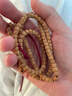 儒悠然熱振百香籽手串108顆藏式直切順紋鬼臉高密原籽柏香籽文玩手串鏈 熱振手工5.5mm約120顆 曬單實(shí)拍圖