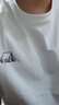 金利來（Goldlion）g+潮牌魚餌刺繡圖案圓領短袖T恤男情侶戶外簡約半袖TEE 00-白色 L 175/92A 推薦130-140斤 曬單實拍圖