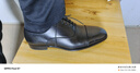 THOM WILLS三接頭牛津鞋男士英倫風(fēng)商務(wù)正裝皮鞋冬季真皮透氣男鞋新郎婚鞋 挺闊皮底款B011 40 /7碼 曬單實(shí)拍圖