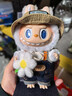 泡泡瑪特POPMART正品labubu拉布布小米蘭南瓜小春天在野搪膠公仔 小春野掛件 全新（17cm） 曬單實(shí)拍圖