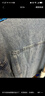 森馬（Semir）牛仔外套女拼接仿兔毛翻領(lǐng)寬松港風(fēng)冬季落肩夾棉夾克103724108001 曬單實(shí)拍圖