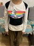 背背佳U9矯姿帶背部姿勢帶護腰帶兒童學(xué)生男女士坐姿端正坐姿站姿-M 曬單實(shí)拍圖