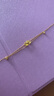 周大福流蘇蓮花 足金黃金手鏈(工費:420計價)EOF1150生日禮物 15cm 足金 約4.70g 曬單實拍圖