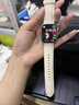 卡倫頓 蘋果手表表帶iwatch s9 8 7 se表帶真皮apple watch腕帶女士高級感新款男女表鏈 粉白色【愛馬仕同款牛皮】時尚優(yōu)雅 蘋果手表38、40、41mm表盤適用 曬單實拍圖