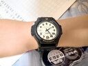 卡西歐（CASIO）卡西歐森林人表經(jīng)典復古網(wǎng)紅手表帆布男FT-500WC-3B/5B/1B 石英表 FT500WC-3B種草綠魔術貼表帶 曬單實拍圖