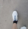 安踏（ANTA）男鞋運動鞋2025官方新款復(fù)古潮流網(wǎng)面透氣跑步鞋休閑旅游老爹鞋子 象牙白/棋盤灰/香檳色 41 曬單實拍圖