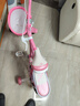 永久（FOREVER）兒童自行車(chē)6-10歲男女寶寶款腳踏車(chē) 公主粉14寸適用身高95-115cm 曬單實(shí)拍圖
