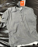 森馬（Semir）長(cháng)袖T恤女短款發(fā)熱抓絨假兩件2025冬亨利領(lǐng)緊身衣服109725101003 曬單實(shí)拍圖