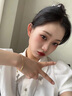 Grace Girl和田玉有你竹夠手鏈女輕奢高級感時尚飾品生日情人節(jié)禮物送女友 有你竹夠手鏈-本地倉 曬單實拍圖