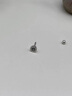 Lnieer925銀船舵耳釘男女復(fù)古做舊高級(jí)感耳骨釘個(gè)性潮流養(yǎng)耳洞耳飾品 925銀船舵耳釘【單只】 曬單實(shí)拍圖