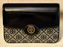 Tory Burch 湯麗柏琦【七夕禮物】 ROBINSON 豆腐包斜挎肩背包TB 152306 Tory 海軍藍(lán) 405 OS 曬單實(shí)拍圖