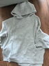 lululemon丨Scuba 女士寬松款側(cè)開口連帽衫 LW3IRDS 雜色超淺灰 M /L 曬單實拍圖