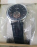 依波（EBOHR）天翼系列男士自動(dòng)機械表商務(wù)時(shí)尚輕薄皮帶防水手表送男友禮物 黑盤(pán) 36350230 曬單實(shí)拍圖