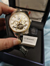 上海（SHANGHAI）手表禮物 國民系列飛輪多功能男士自動(dòng)機械鐘表男表 SH6003G-1 曬單實(shí)拍圖