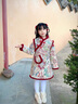 G.DUCKKIDS小黃鴨漢服女童裙子秋冬女寶寶周歲禮服兒童旗袍裙中國風(fēng)唐裝冬季 拜年服 90 建議1~2歲【 80-90cm】cm 曬單實(shí)拍圖
