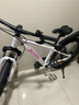 喜德盛兒童自行車(chē)小王子變速車(chē)7速青少年學(xué)生通勤運動(dòng)騎行單車(chē) 白粉色  曬單實(shí)拍圖