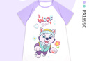 汪汪隊立大功（PAW PATROL）兒童睡裙女童睡衣夏季短袖寶寶學(xué)生睡袍裙空調家居服PA1899C 110 曬單實(shí)拍圖