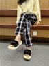 COZY STEPS可至【方槍槍同款】女士春夏新款舒適回彈厚底外穿拖鞋嘭嘭鞋 曜石黑（冰感萊卡鞋墊） 35 曬單實拍圖