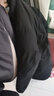 恒源祥棉服男冬季新款加厚爸爸裝短款百搭休閑連帽保曖老年棉襖外套 CQ-黑色 4XL 建議155-175斤 曬單實(shí)拍圖