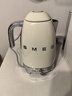 SMEG斯麥格 復古不銹鋼電熱水壺 家用辦公室 燒水泡茶溫控保溫 KLF04 1.7L 奶白 曬單實(shí)拍圖