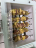 樂串電燒烤爐 烤肉鍋電烤盤家用全自動烤串機(jī)1-4人電燒烤爐多功能可拆電烤架烤肉盤涮烤一體自動旋轉(zhuǎn) 11串-綠色-定時+多功能檔位（烤盤款）- 1層 曬單實(shí)拍圖