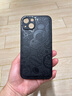 SiUNYOO 蘋(píng)果13手機殼叮當貓皮紋保護套蘋(píng)果15機器貓鏡頭全包防摔硅膠手機殼 【經(jīng)典黑】高級皮紋壓印機器貓 iPhone 13 曬單實(shí)拍圖