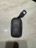 槍聲（gunshots）豐田漢蘭達鑰匙套銳放凱美瑞霸道普拉多酷路澤車(chē)用真皮殼包扣新款 豐田A款3鍵【方扣】-深幽黑 曬單實(shí)拍圖