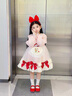 G.DUCKKIDS小黃鴨童裝洛麗塔公主裙女童長袖連衣裙春秋款兒童洋氣網(wǎng)紗裙子 粉色 140 cm 曬單實拍圖