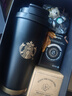 星巴克杯子禮品定制水杯雙飲口保溫杯吸管杯咖啡杯伴手禮新年禮物 黑金女神黑禮盒520ml 曬單實(shí)拍圖