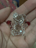 施華洛世奇（SWAROVSKI）KRIS BEAR 幸運熊 擺件 飾品配件新年禮物5675983 曬單實拍圖