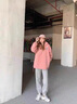 趣米樂(lè)加絨運(yùn)動(dòng)褲子女秋冬季寬松束腳休閑褲新款小個(gè)子顯瘦加絨潮流衛(wèi)褲 淺灰色【加絨款】 M 【建議90-110斤】 曬單實(shí)拍圖