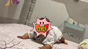 貝肽斯嬰兒衣服夏季竹棉連體衣新生兒薄款紗布哈衣兒童連體衣 龍寶之旅 90cm 曬單實拍圖